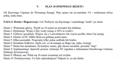 zapowiedź - Wiosenny reset - obwoluta