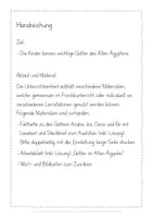 Vorschau - Stundenentwürfe - Götter Altes Ägypten Unterrichtseinheit - Seite 2