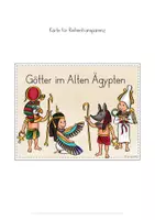 Vorschau - Stundenentwürfe - Götter Altes Ägypten Unterrichtseinheit - Seite 3
