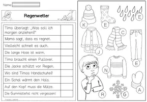 Vorschau - Arbeitsblätter - Minilesespuren: Sinnentnehmendes Lesen Klasse 1-2 (Lesen Grundschule) - Seite 3