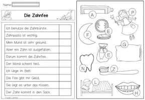 Vorschau - Arbeitsblätter - Minilesespuren: Sinnentnehmendes Lesen (Paket 1 Lesen Klasse 1 -2) - Seite 3