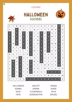 Vorschau - Stundenentwürfe - Suchsel Halloween - Wortsuche + Schreibaufgabe (differenziert) - Seite 3