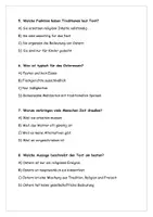 Vorschau - Arbeitsblätter - DAF Leseverstehen Ostern Text Aufgabe Lösung - Seite 3