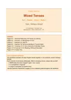 Vorschau - Arbeitsblätter - Mixed Tenses – alle Tempora in einem Paket | Thema: Holidays Abroad - Seite 1
