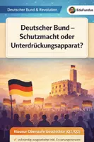 Vorschau - Klassenarbeiten - Klausur Bundle Vormärz & Restauration – Nationalismus, Riemann, Gentz & Metternich | Geschichte Oberstufe (Q1/Q2) inkl. Erwartungshorizont - Seite 1