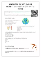 Vorschau - Arbeitsblätter - Worksheet for Mr. Beast - Every Country On Earth Fights For $250000, Hör/Sehverstehen, Film, Video clip - Deckblatt