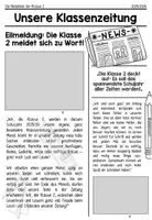 Vorschau - Anderer Materialtyp - Monatliche Klassenzeitung 2.Klasse - Seite 3