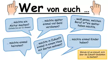Vorschau - Arbeitsblätter - Mein Zeitstrahl für die Vergangenheit, Gegenwart & Zukunft - Seite 3