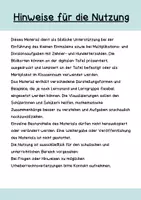 Vorschau - Poster - Einführung ins Zehnereinmaleins - Seite 1