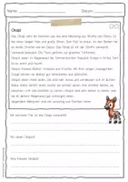 Vorschau - Arbeitsblätter - Sachtext Okapi - Seite 3