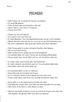 Vorschau - Anderer Materialtyp - Picasso - Informationstext mit Fragen und Lösungen - Seite 3