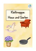 Vorschau - Fördermaterial/Inklusion - Deutsch Lesen: Klettmappe Haus und Garten - Seite 2