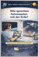 Vorschau - Unterrichtsreihen - Astronauten im Weltall - Wie sprechen Astronauten mit der Erde? - Deckblatt