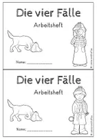 Vorschau - Arbeitsblätter - Die vier Fälle - Arbeitsheft und Lösung - Seite 1