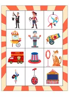 Aperçu - Jeux - Le bingo du cirque - Page 2