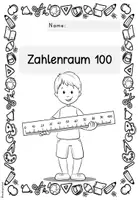 Vorschau - Arbeitsblätter - Zahlenraum 100 | Zahlenstrahl | Vorgänger & Nachfolger | addieren & subtrahieren | Hunderterfeld | Mathe Klasse 2 | Wiederholung | Schuljahresbeginn - Seite 2
