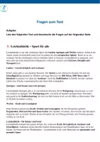 Vorschau - Aufgabenkarten - Leichtathletik - Aufgaben für Banksitzer im Sportunterricht - Seite 2