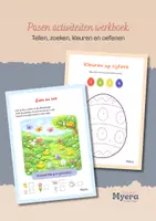 Voorbeeld - Pasen activiteiten werkboek tellen, zoeken, kleuren - Pagina 2