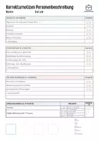 Vorschau - Anderer Materialtyp - 5. Schulstufe Kompetenzraster, Korrektur Schularbeit (1. Klasse Unterstufe) - Seite 3
