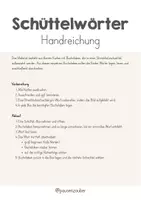 Vorschau - Interaktives Material - Schüttelwörter - Boxen (4) inkl. Selbstkontrolle - Seite 2