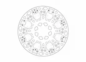 Vorschau - Mal- und Bastelvorlagen - Sorgemonster fressen die Ängste und Sorgen - mit Mandala, Fantasiereise und Stundenentwurf. - Seite 2