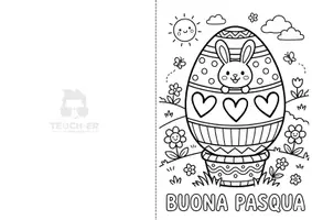 anteprima - Esperimenti - Circuito di carta – Uovo di Pasqua - Pagina 1