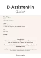 Vorschau - Bildkarten - Deutsch-Assistent:in - Moderationskarten - Seite 1