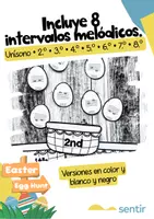Vista previa - Juegos / Gamificación - Búsqueda de Huevos de Pascua | Intervalos Melódicos | Juego - página 1