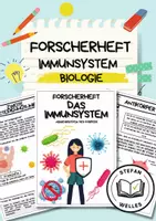 Vorschau - Arbeitsblätter - Forscherheft - Das Immunsystem - Deckblatt