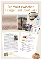 Vorschau - Stundenentwürfe - Die Welt zwischen Hunger und Überfluss - Deckblatt