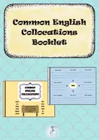 Vorschau - Arbeitsblätter - Common English Collocations Booklet - Deckblatt