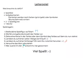 Vorschau - Stationenlernen - Leiterspiel zum Thema Ableiten (ä/e und äu/eu) - Seite 3