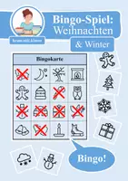 Vorschau - Spiele - Bingo Spiel: Winter & Weihnachten - Deckblatt