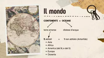 anteprima - Programmi scolastici / Materiali per docenti - Power Point geografia: rappresentare il mondo e i climi. - Pagina 2