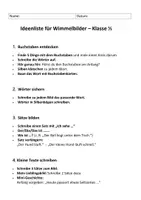 Vorschau - Arbeitsblätter - Wimmelbild mit Gucklochmethode: zum Anlaut H mit differenziertem Material für die Klassen 1 bis 3 - Seite 1
