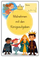 Vorschau - Unterrichtsreihen - Das Einmaleins mit den Königsaufgaben/Kernaufgaben - Geschichten/Arbeitsblätter/Lernkärtchen - Seite 2