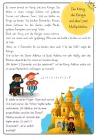 Vorschau - Unterrichtsreihen - Das Einmaleins mit den Königsaufgaben/Kernaufgaben - Geschichten/Arbeitsblätter/Lernkärtchen - Seite 3
