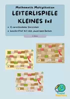 Vorschau - Spiele - Leiterlispiele Multiplikation kleines 1x1 - Deckblatt