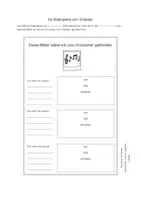 Vorschau - Mal- und Bastelvorlagen - Das Orchester - Lapbook für Klasse 3-4 - Seite 3