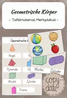 Vorschau - Poster - Geometrische Körper - Deckblatt