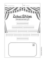 Vorschau - Arbeitsblätter - Zirkus Material (Klasse 2-3) - Seite 1