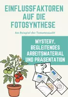 Vorschau - Arbeitsblätter - Mystery- Einflussfaktoren der Fotosynthese - Deckblatt