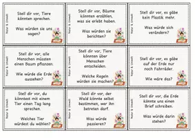 Vorschau - Bildkarten - Ethik | Philosophie | Sitzkreis - 36 Stell dir vor Karten - Seite 3