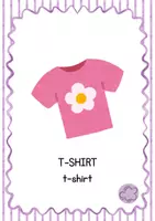 Vista previa - Tarjetas / Manipulativos - CLOTHES - Flashcards de vocabulario en inglés - página 3