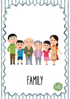 Vista previa - Tarjetas / Manipulativos - FAMILY - Flashcards de vocabulario en inglés - página 2