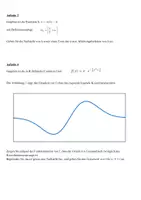 Vorschau - Arbeitsblätter - Kurvenuntersuchung Arbeitsblatt (Mathematik Oberstufe Klasse 11/12) inkl. Lösungen - Seite 2