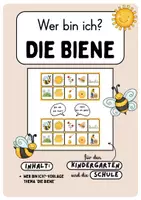 Vorschau - Spiele - Wer bin ich? | die Biene | Ratespiel - Deckblatt
