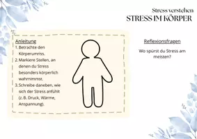 Vorschau - Arbeitsblätter - Achtsamkeit im Schulalltag - Stress Verstehen (Oberstufe) - Seite 3