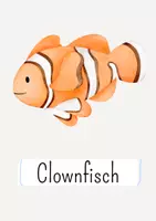 Vorschau - Bildkarten - Bildkarten Unterwasserwelt - Seite 1