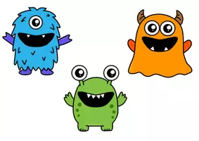 Vorschau - Spiele - Monstermäßiges Zuordnungsspiel "plus und minus" - ZR 10 - Seite 1